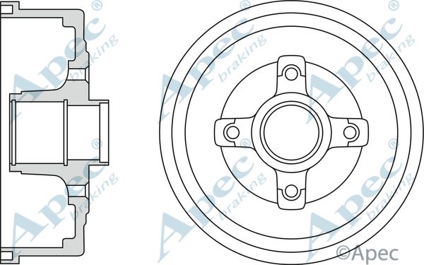 APEC BRAKING Jarrurumpu DRM9924